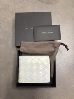 Bottega Veneta 二つ折り財布 ホワイト