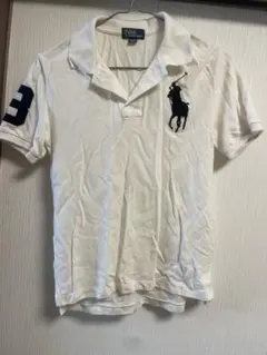 Polo Ralph Lauren ポロシャツ ホワイト コットン100%