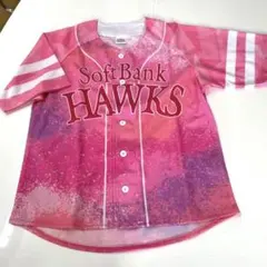 SoftBank Hawks ユニフォーム S ピンク
