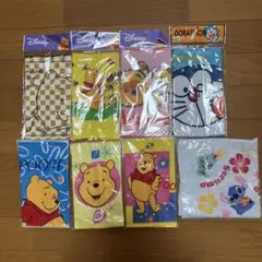 くまのプーさん・ドラえもん タオル8枚セット