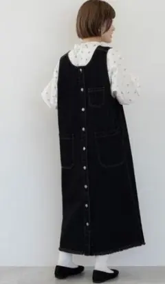 studio CLIP（スタディオクリップ）★ダブルフロントカジュアルジャンスカ