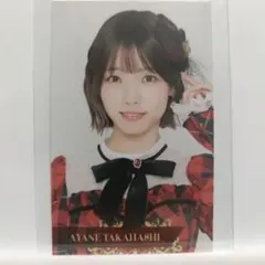 AKB48 髙橋彩音 ホログラム 座り 生写真 名残り 春コン 髙橋彩音 AKB48 名残り桜 春コン ハーフ生写真 くじ ステッカー - メルカリ