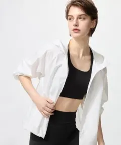 ユニクロ ポケッタブルUVカットパーカXL