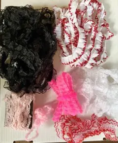 レースリボンセット　手芸副資材　ハンドメイド　まとめ売り