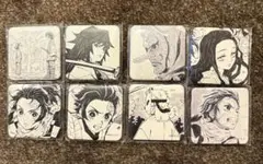 鬼滅の刃 ダイニング お楽しみくじ スクエア缶バッジ 竈門炭治郎 冨岡