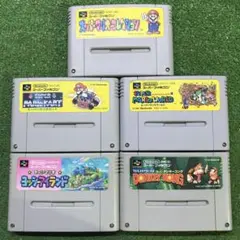JVG-260 スーパーファミコン ソフト 5本セット