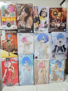 【新品未開封】リゼロ フィギュア 12種 セット まとめ売り