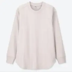 コットンリブクルーネックT