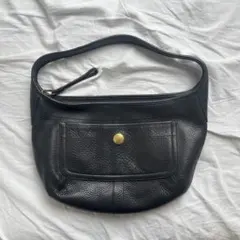 coach ワンショルダーバッグ　ブラック　ホーボー　コーチ