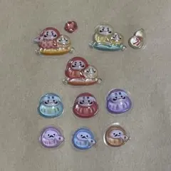 【国内正規品】お裾分け ボンボンドロップシール 和柄 だるま ⑤