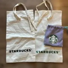 STARBUCKS ギフト袋セット キャンバス