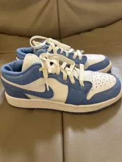 Nike Air Jordan 1 Low 青白24cm