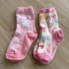 ハローキティ キッズ靴下 2足セット