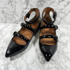 【極美品】MARC BY MARC JACOBS エナメル ストラップパンプス