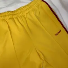 NERDY ノルディ トラックパンツ ジャージ 黄色 イエロー Mサイズ