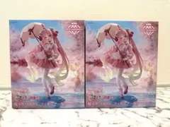 桜ミク AMP＋ フィギュア～桜ドレスver.～2個