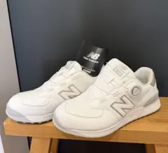 ニューバランス ゴルフシューズ 574 BOA レディース 23.5cm