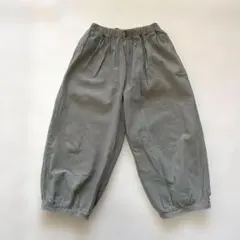 アプレレクール 140 リラックスバルーンパンツ 8分丈 山鳩色　やまばといろ