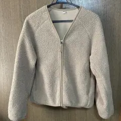 【UNIQLO】ボアフリースVネック Sサイズ