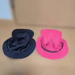 GLOBAL WORK キッズ 日よけ付きハット 2点セット　サイズ54