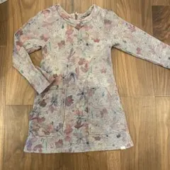 美品 Paul Smith 花柄長袖ワンピース 6A 110相当