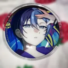 プロセカ　青柳冬弥　コネクトライブ　缶バッジ　コネライ　75mm