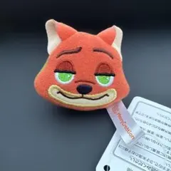 ズートピア2 ニック　ぬいぐるみフェイスリング