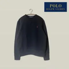 POLO RALPH LAUREN ポロラルフローレン スウェット 黒 復刻