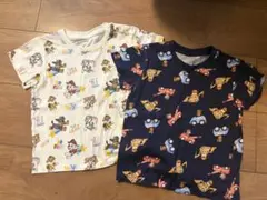 UNIQLO パウ・パトロール Tシャツ 2枚セット 90cm