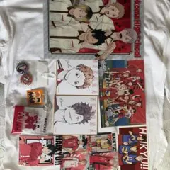 ハイキュー‼︎音駒高校（黒尾鉄朗、夜久衛輔、孤爪研磨、灰羽リエーフ）グッズセット