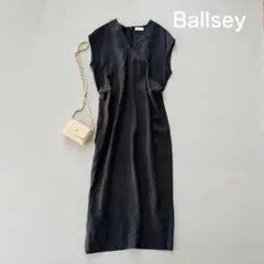 【Ballsey 】ノースリーブロングワンピース ダークグレー