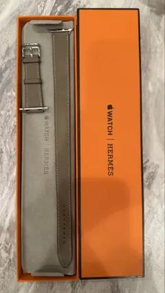 Apple Watch Hermès バンド エトゥープ　ドゥブルトゥール