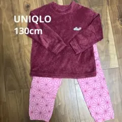 UNIQLO フリースパジャマ 鬼滅の刃　ねずこ130cm