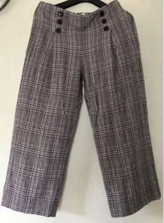 大人可愛い　クロップドパンツ ZARA KIDS 52 レトロ　レディースM