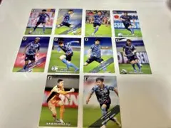 サッカー日本代表チームチップス　10枚