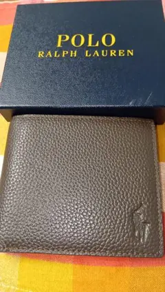 【新品　未使用】POLO RALPH LAUREN 二つ折り財布　ラルフローレンのサムネイル