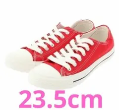 新品！WEGO キャンバススニーカー レッド Mサイズ 23.5cmのサムネイル