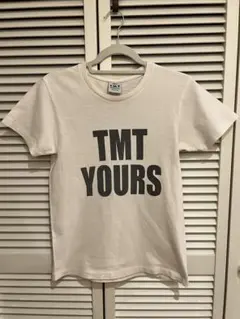 TMT YOURS BIG 3 Tシャツ ホワイト×グレー S 木村拓哉着用