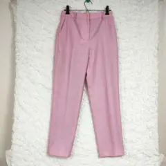 【トゥモローランド】ピンク スラックス センタープレス32サイズ カジュアル