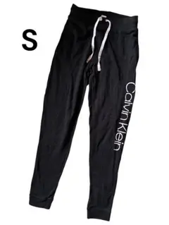 Calvin Klein ブラック ジョガーパンツ S スウェットパンツ