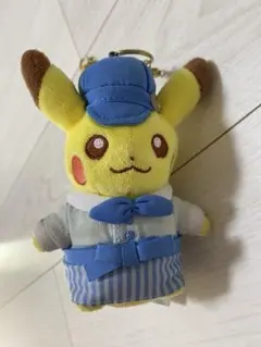 ポケモンカフェ限定 タグ付き シェフピカチュウ ぬいぐるみ - メルカリ