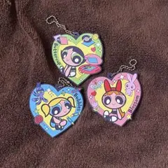 パワーパフガールズラバーコレクション 3点セット