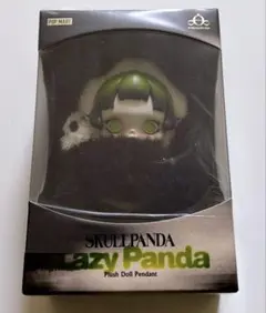 スカルパンダ Lazy Panda ぬいぐるみ ペンダント