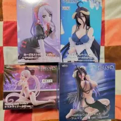 ⭐オーバーロード⭐４体セット⭐アルベド⭐シャルティア⭐セクシー⭐