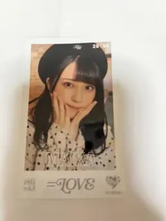 ＝LOVE 佐々木舞香　ミニフォトカード