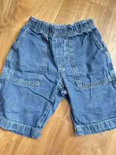 GUデニム メンズ　ハーフパンツ 120サイズ