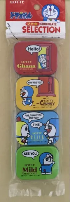 LOTTE ドラえもん　プチ缶セレクション　4缶詰め合せセット