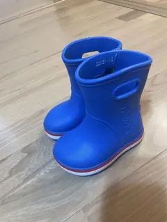 【新品タグ付】crocs crocband レインブーツ14cm C7のサムネイル