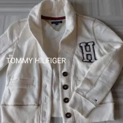 ☆ TOMMY HILFIGER トミー カーデ ロゴパーカー レトロ ☆