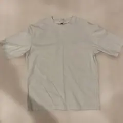 UNIQLO エアリズムオーバーサイズコットンTシャツ 5部袖　Mサイズホワイト